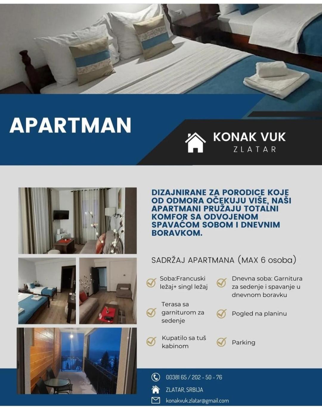 Konak Vuk Nova Varoš Exteriör bild